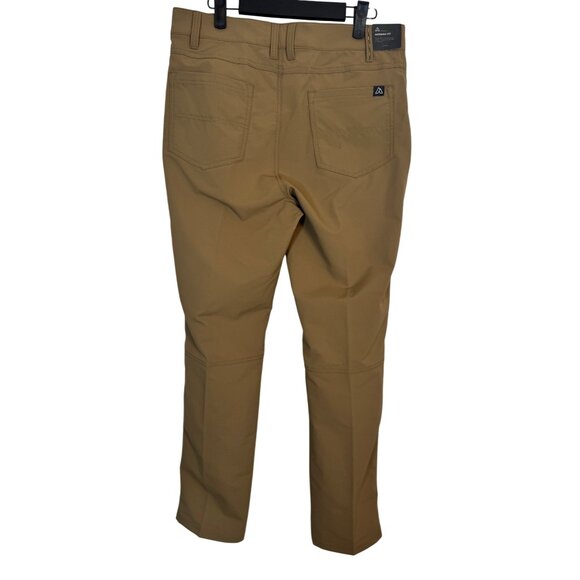 NWT Mens 32x32 Alpine Design Pants Nylon/Polyester/Spandex Khaki Stretch - Picture 8 of 16